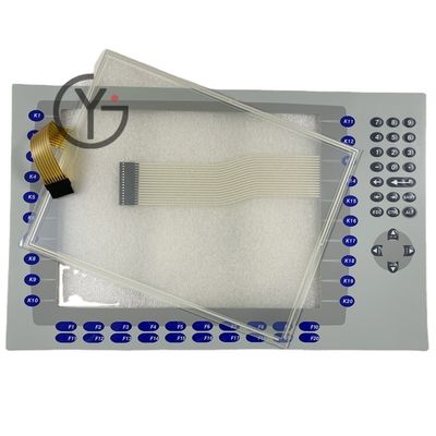 Giá tốt MỚI 265*202.5mm Kính màn hình cảm ứng với Công tắc bàn phím màng cho PanelView Plus 1250 2711P-B12C4A9