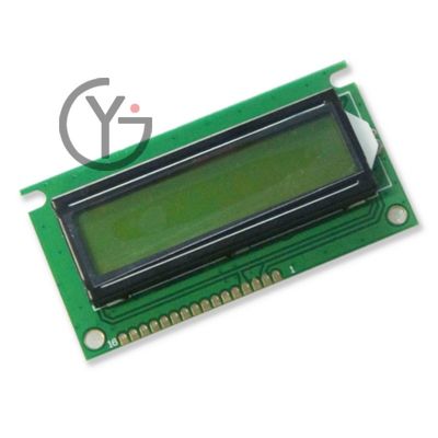 Goede kwaliteit 16-pins Pad 2,3 inch 16 tekens * 2 regels DMC-16202NY-LY-BJE-BLN lcd-paneel voor meters op voorraad