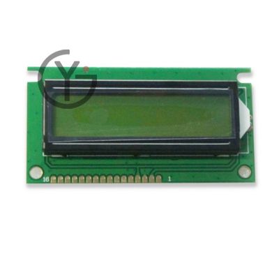 DMC-16202NY-LY-BJE-BLN 16 Pin Pad 2.3 Inch 16 Characters * 2 Lines Lcd Panel for Meters In Stock
