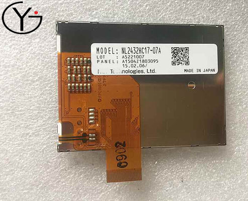 NL2432HC17-07B 2.7인치 240*320 LCD 패널 NL2432HC17-07 Lcd 모듈 재고 있음