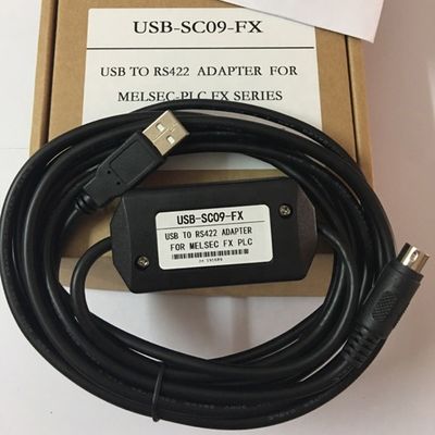 Καλώδιο Προγραμματισμού PLC USB-SC09-FX, USB ΣΕ RS422 ADAPTER για PLC Σειράς FX FX2N/FX1N/FX0/FX0N/FX0S/FX1S/FX3U