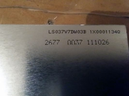 272*480 WLED 3,5-inch TFT LCD-schermmodule LS037V7DW03B 300 nits ODM-levering voor diverse toepassingen