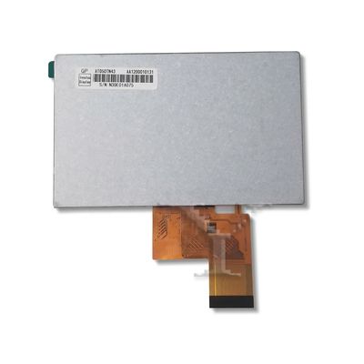 Module LCD TFT 5,0 pouces AT050TN43 Écran d'affichage LCD 800*480 Antireflet 16,7M 40 broches.