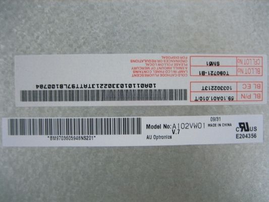 صفحه نمایش ال سی دی TFT اینولاکس 10.2 اینچی A102VW01 V7 با رزولوشن 800*480