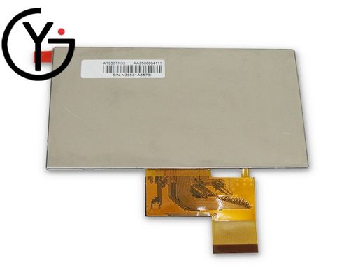 قیمت مناسب AT050TN33 صفحه نمایش لمسی LCD 5.0 اینچی با رزولوشن 480*272 با لمس مقاومتی 4 سیمه برای نمایشگر خودرو