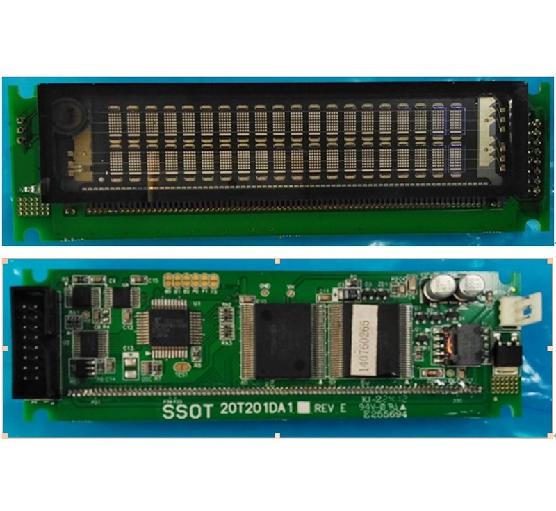 20T201DA1 LCD 2002 20X2 Vacuum Fluorescent Display